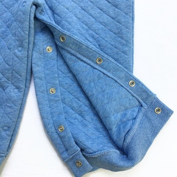 Gymboree Winter Bear Quilted Overalls Outfit Toddler Boys 18-24 Mos. Snow Scarf - Picture 5 of 8